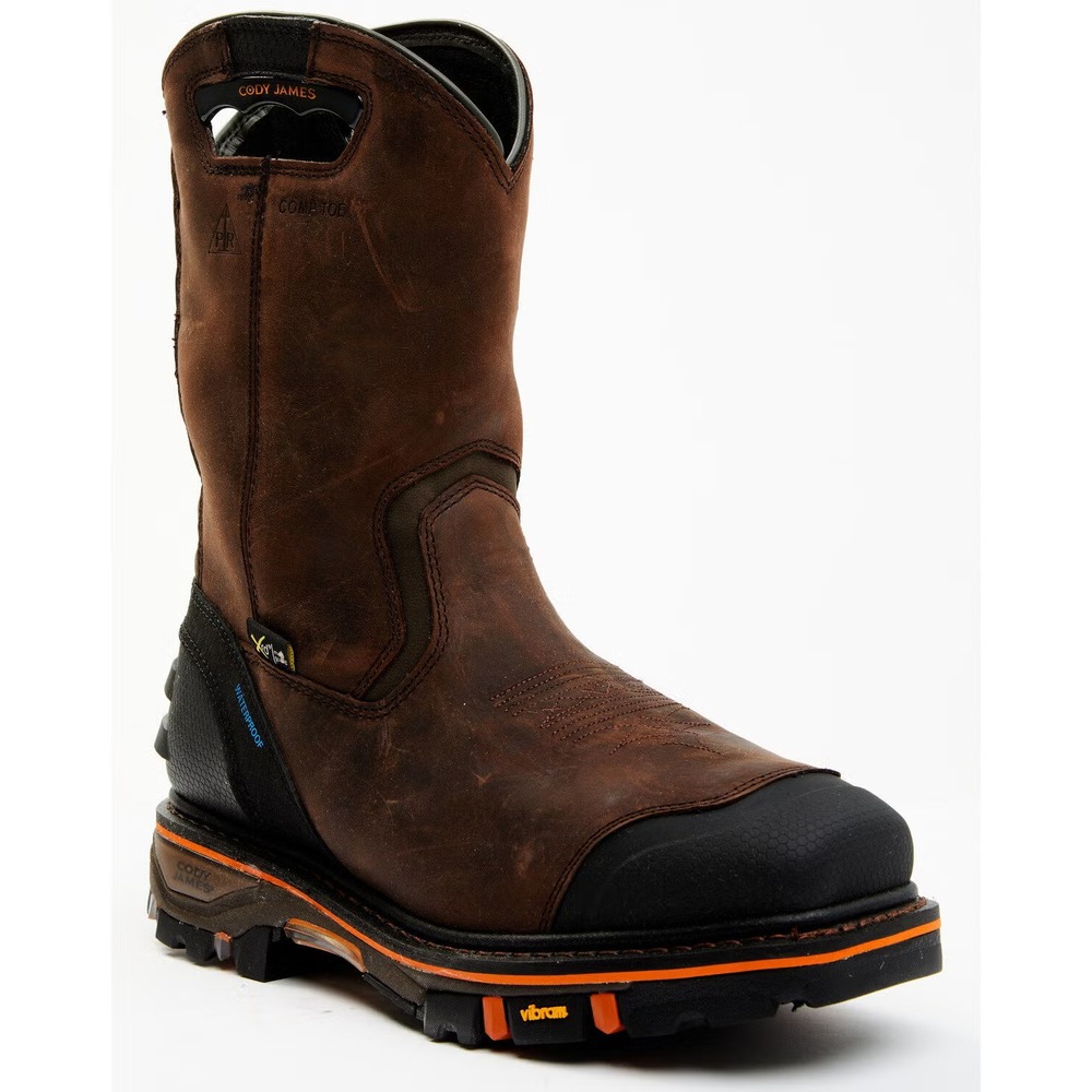 Cody James® (Men's 9 D) Met Guard Waterproof Comp-Toe Western Work Boot - $250